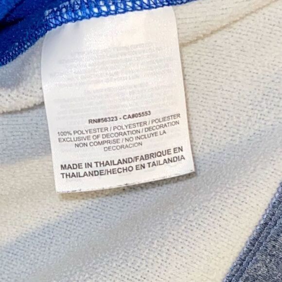 Women’s NIKE hooodie Therma-Fit gray and blue with waist drawstring size XS - Picture 8 of 11